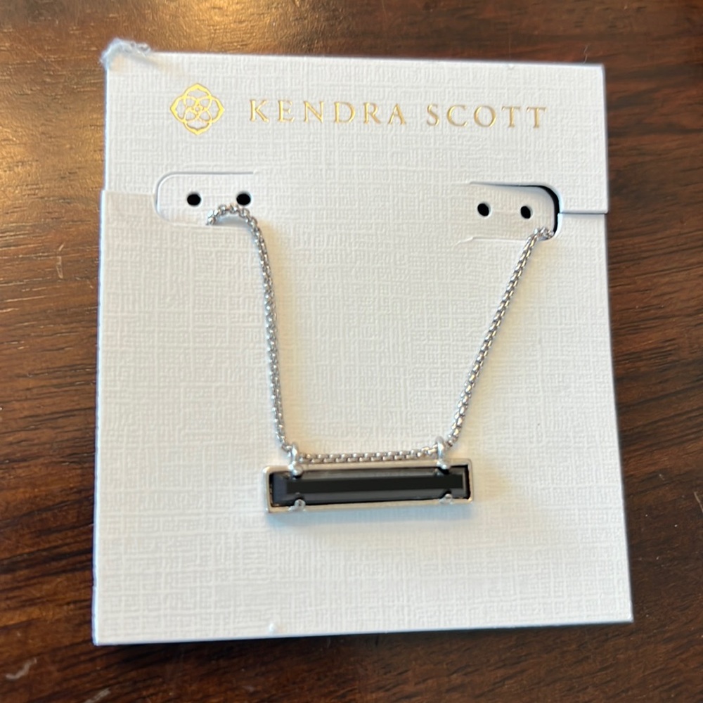 Brand new Kendra Scott black necklace